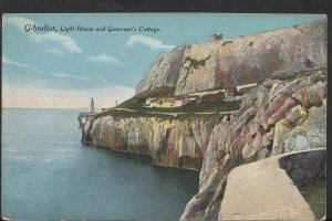 Gibraltar Postcard - Light House and Governor's Cottage  RS2477