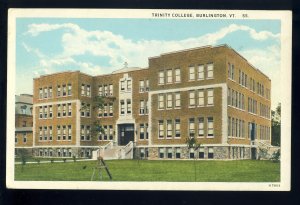 Burlington, Vermont/VT Postcard, View Of Trinity College