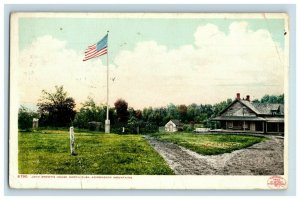 C.1910 John Brown's House, North Elba, Adirondack Mountains Postcard F70