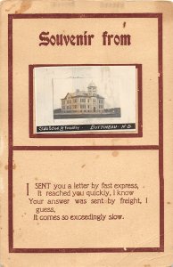 G38/ Bottineau North Dakota RPPC Postcard c1910 State School Of Forestry 25