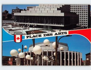 Postcard Place Des Arts, Montreal, Canada