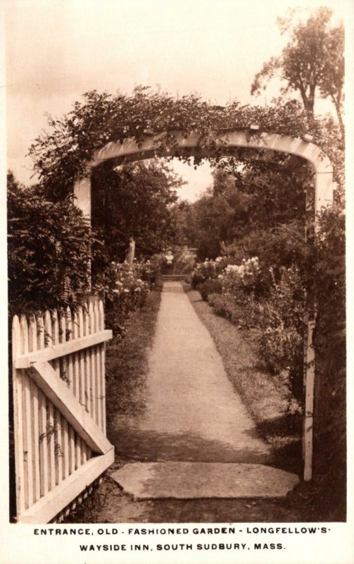 Massachusetts South Sudbury Longfellow's Wayside Inn The Old Fashioned G...