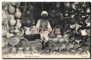 Postcard Old Pottery Ceramic pottery Marchand