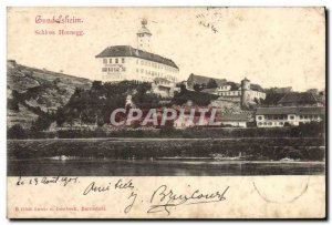 Postcard Old Gundelsheim Schloss Hornegg