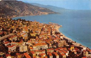 B83135 menton vue aerienne sur la ville   france