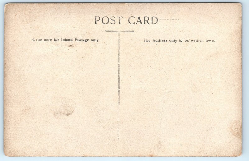 RPPC Occupational Textile Factory Workers Real Photo Postcard