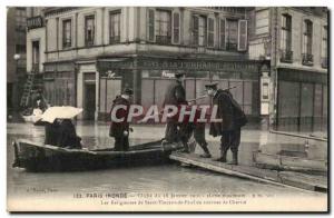 Paris Old Postcard Cliche of January 28, 1910 Religious of St. Vincent de Pau...