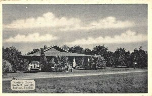 Bartow FL Kester's Grove Fruit on Route 2 in 1942 Postcard