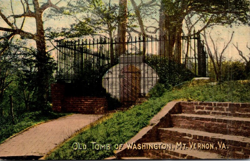 Virginia Mount Vernon The Old Tomb Of Washington