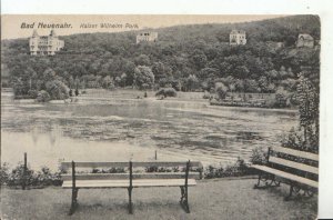 Germany Postcard - Bad Neuenahr - Kaiser Wilhelm Park - Ref 16071A