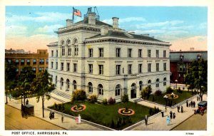 Harrisburg, Pennsylvania - A view of the U.S. Post Office - 1920s