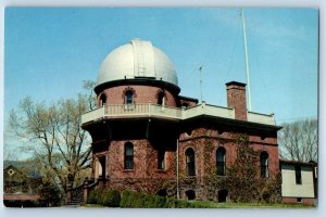 1960 Providence Rhode Island Postcard Ladd Observatory Brown University Building
