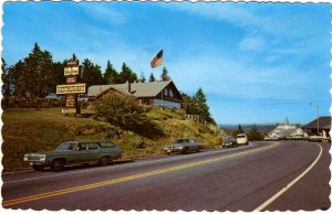 Hogback Mountain, Vermont - The Skyline Restaurant - in the 1960s