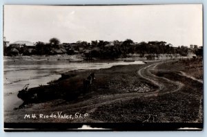 Ciudad Valles San Luis Potosi Mexico Postcard Rio de Valles c1910 RPPC Photo