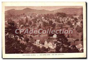 Old Postcard Soultzeren On The Air Cures Overlooking Schleif