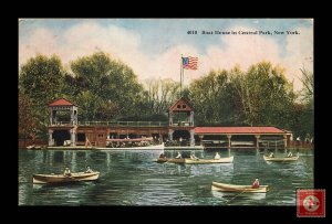 Boat House, Central Park, New York City  