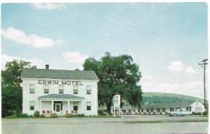 Hotel - Motel - Erwin Motel.  U.S. 15 & N.Y. 17.