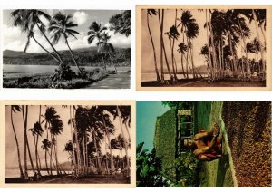 SAMOA OCEANIA SOUTH PACIFIC 13 Vintage Postcards Mostly pre-1960 (L2692)