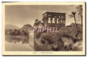 Postcard Ancient Egypt Egypt Temple of Philae