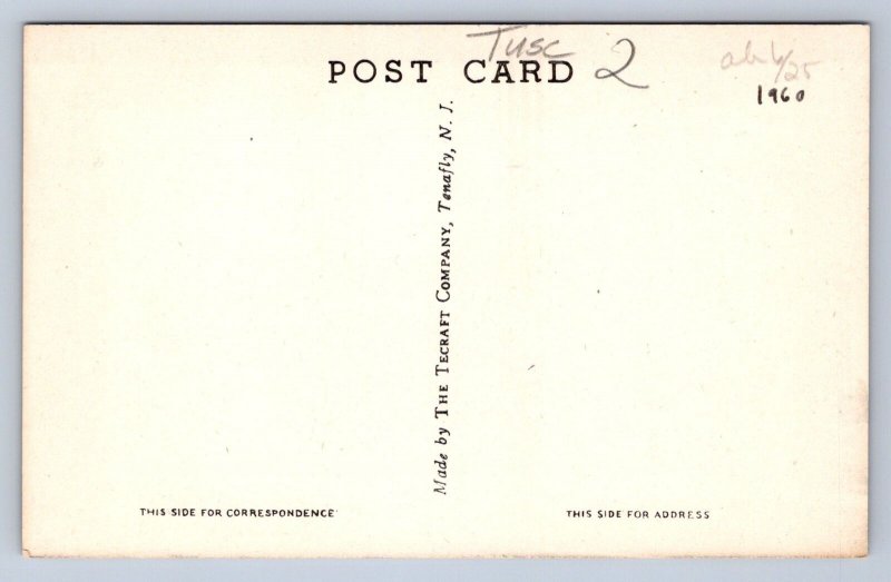 K8/ Strasburg Ohio Postcard c1940s Strasburg High School Building  422