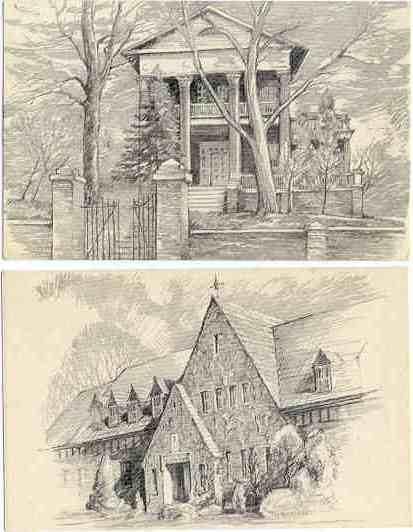 Chester IL Scenes: Wm. E. Mullens Home & St. Ann's Home for the Aged