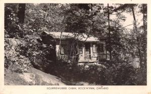 Rockwynn Ontario Canada Scurriewurrie Cabin Exterior Real Photo Postcard J80543