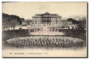 Old Postcard Marseille Le Chateau Borely