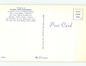 Chrome CAMPGROUND SCENE Paso Robles California CA AH3655