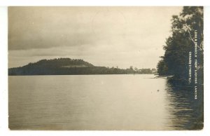 NH - Canaan Street. Lake Pinnacle from Lucerne Landing ca 1913     RPPC