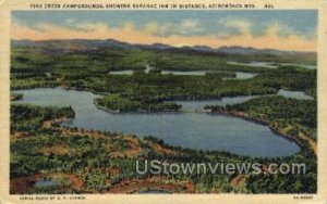 Fish Creek Campgrounds - Adirondack Mts, New York NY Postcard