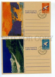 440835 Liechtenstein 1984 postal card P/ stationery Bruno Kaufmann landscapes