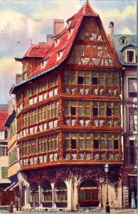 Postcard France Tuck 7019 Strasburg Alsace - Kammerzeil House