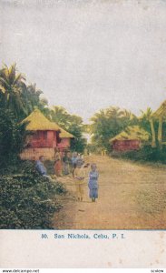 CEBU, Philippines, 1900-1910s; San Nichola