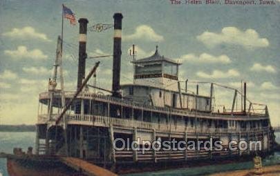 The Helen Blair Steamboat, Ship 1913 