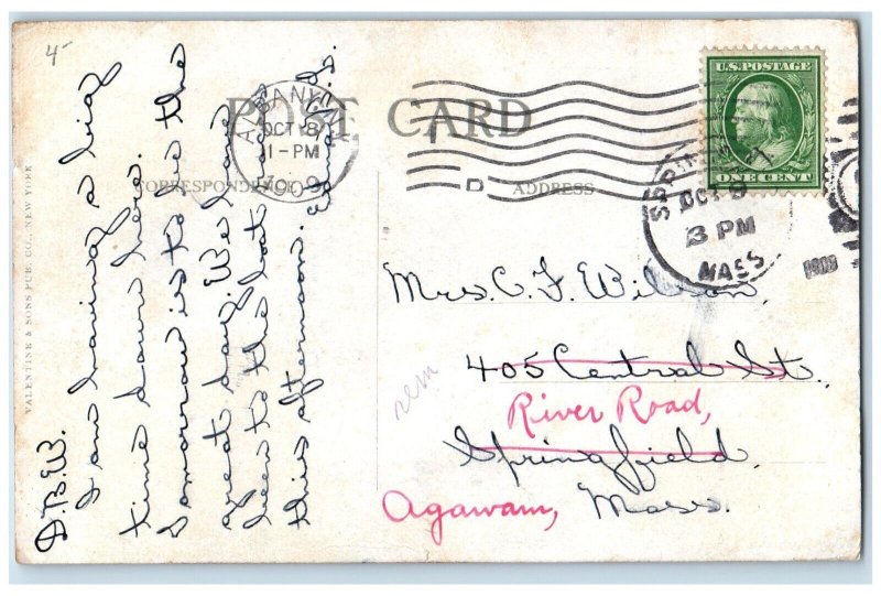 1909 Hudson Fulton Celebration Half Moon Ascending Dutch Shoe Pipe