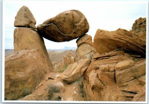 Postcard - Igneous Boulders - Big Bend National Park, Texas 