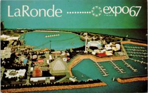 LaRonde Expo 67 Montreal QC Quebec Postcard D81 UNUSED