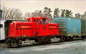 Claremont and Concord Railway Co Locomotive Number 31 Vintage Postcard F74