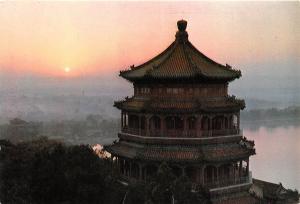 B73172 pavilion of the fragrance of budha in the summer palace China