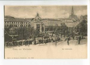 271171 GERMANY Gruss aus WIESBADEN fountain Vintage Boogart PC