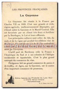 Postcard Old Guyenne Provinces Francaises