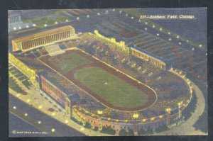 CHICAGO BEARS SOLDIER FIELD FOOTBALL STADIUM NFL VINTAGE POSTCARD