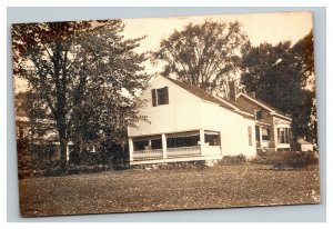 Vintage 1913  RPPC Postcard Keene New Hampshire Residential Home