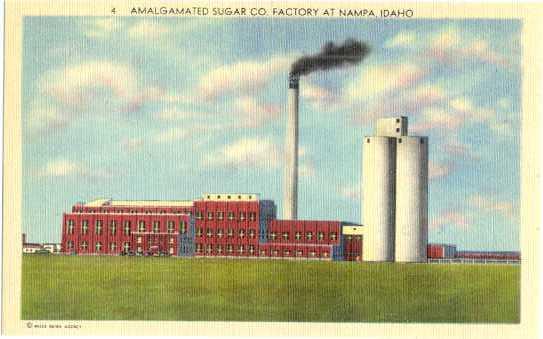 Amalgamated Sugar Co Factory, Nampa, Idaho, ID, Linen