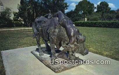 Bronze Lygia & The Bull - Sarasota, Florida FL  