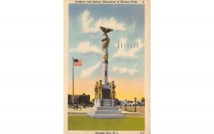 Soldiers' and Sailors' Monument in Chelsea Park in Atlantic City, New Jersey