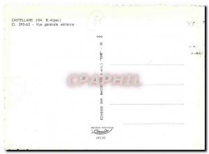 Postcard Modern B Castellane Alps Aerial View General