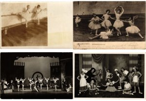 BALLET, 51 Old Postcards Mostly pre-1950 (L6214)