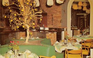 DECATUR, Illinois IL   HOTEL ORLANDO Garden Grill Dining Room ROADSIDE  Postcard