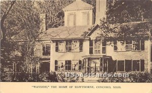 Wayside, Home of Nathaniel Hawthorne - Concord, MA